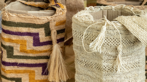 Lienzo Alma Guajira-3 Tejido Ancestral Wayuu